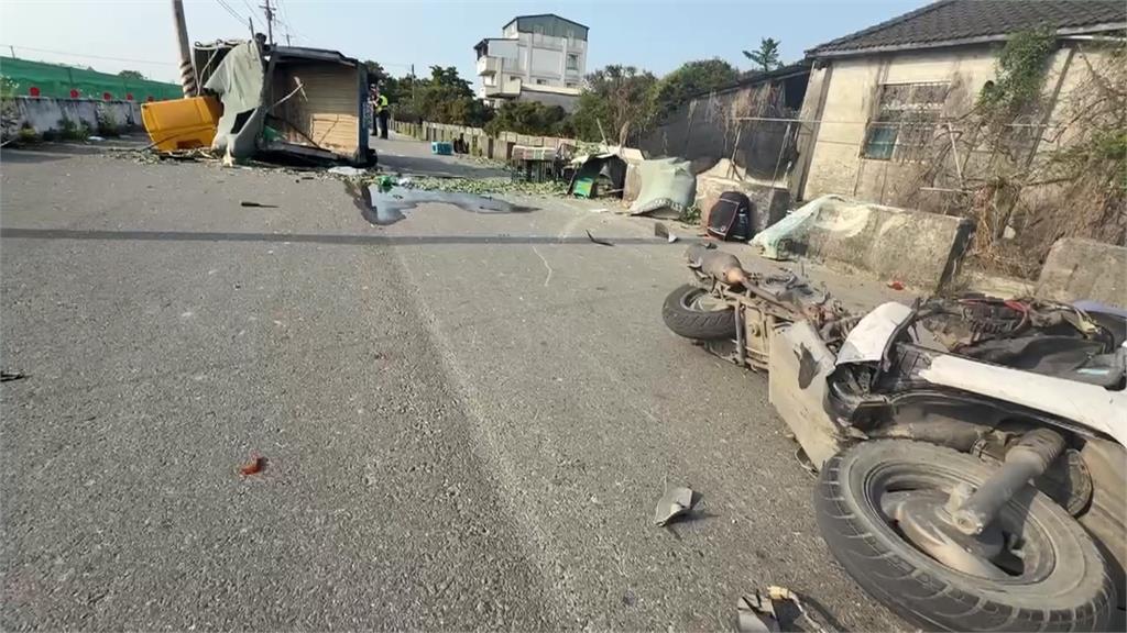 失聯移工送菜肇事！雲林母「三貼載兒」　母遭貨車撞飛亡