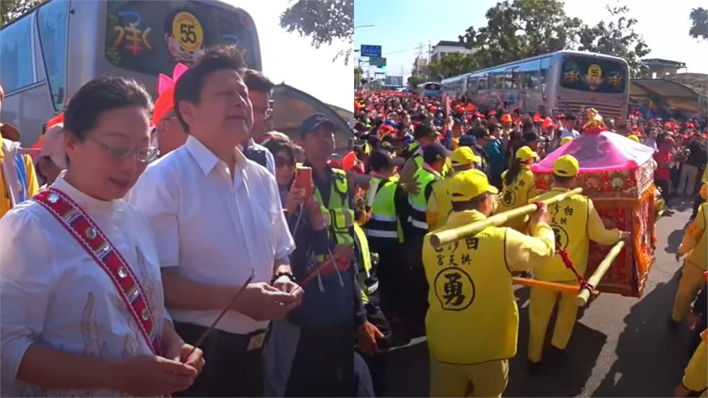 傅崐萁溫情喊話尷尬了!他問白沙屯媽祖「這1事」連給3聖杯…網驚:天理不容
