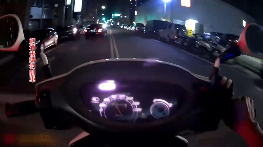 男酒駕拒檢加速逃 失控自撞騎樓波及11車