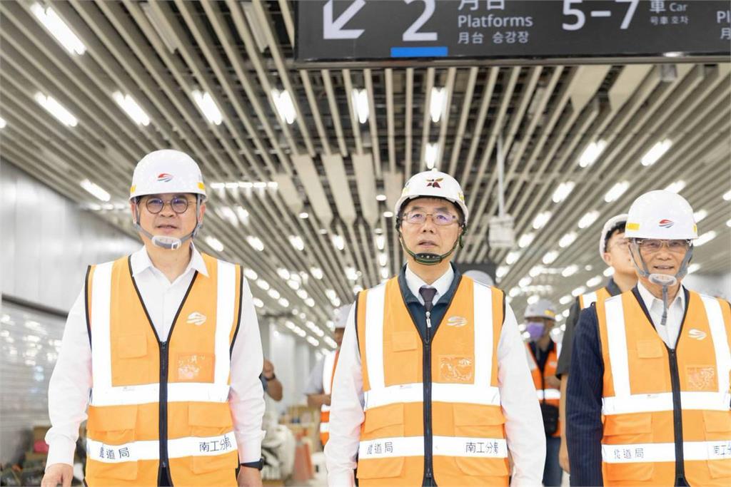 視察南鐵地下化　黃偉哲：同步改善交通與都市發展！