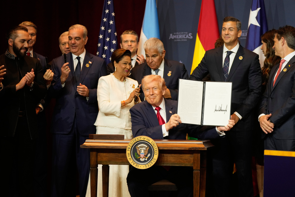 快新聞／承認委內瑞拉政府、正和古巴談判　川普：不允許敵對外國勢力在西半球立足