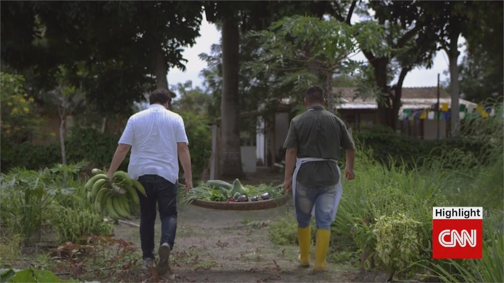 環保栽種愛地球　厄瓜多名廚打造「蔬果森林」
