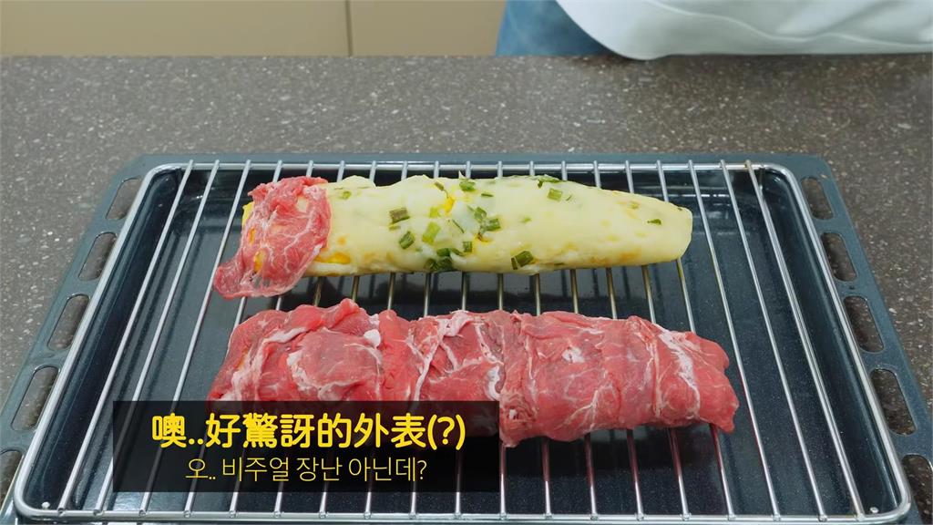 不要玩食物！韓國帥哥油炸「古早味蛋餅」嚇壞網友：台灣人甘拜下風