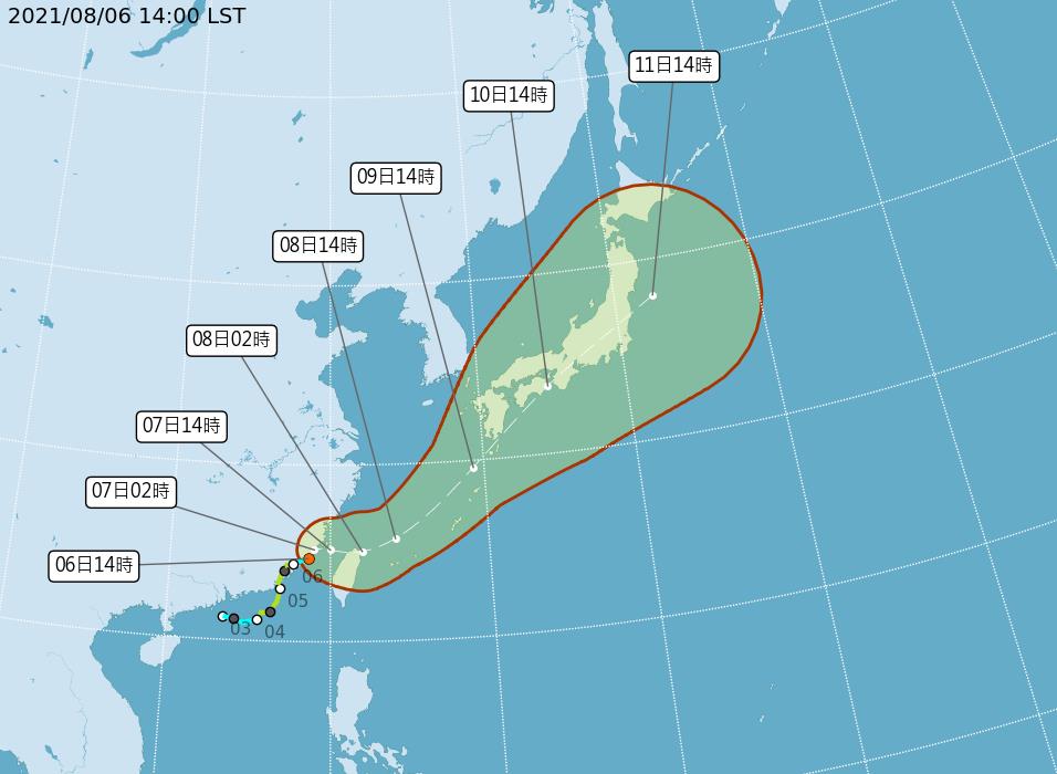 快新聞/嚴防西南氣流!西半部週六整天豪雨 發布海陸警機率曝光