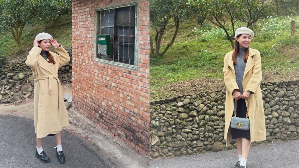 謝京穎「挺雙胞胎孕肚」過年瑜珈太自律!一轉身「真實起伏現形」網瞪眼:太美