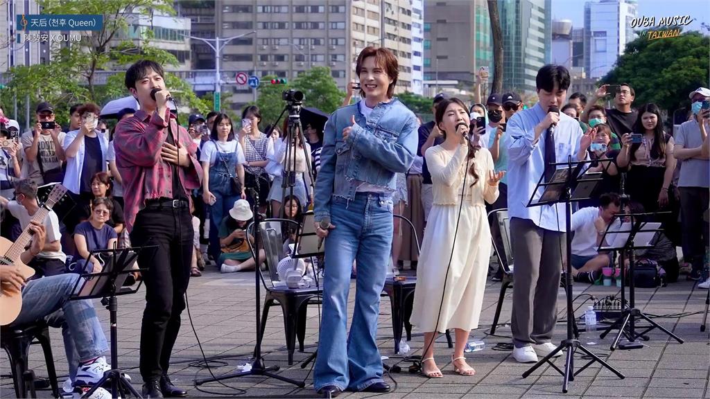 南韓音樂團體合體陳勢安 「中韓飆唱成名曲」網激喊:再提升一檔次
