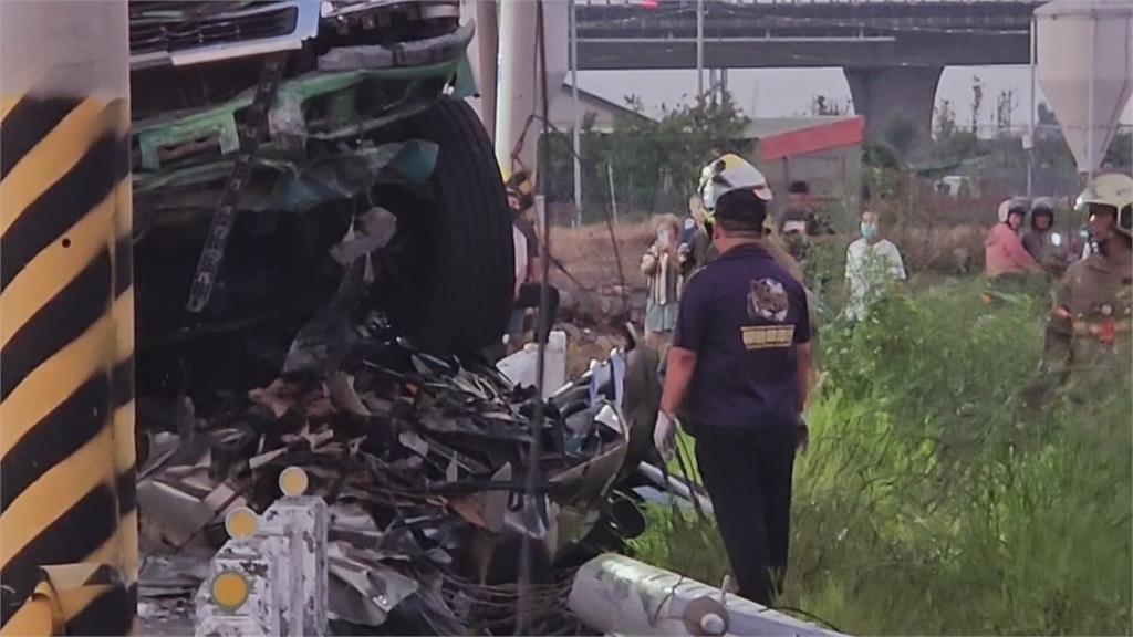 父親節悲劇！台南大貨車毒駕上路撞擊轎車駕駛致死　嗎啡及安非他命陽性