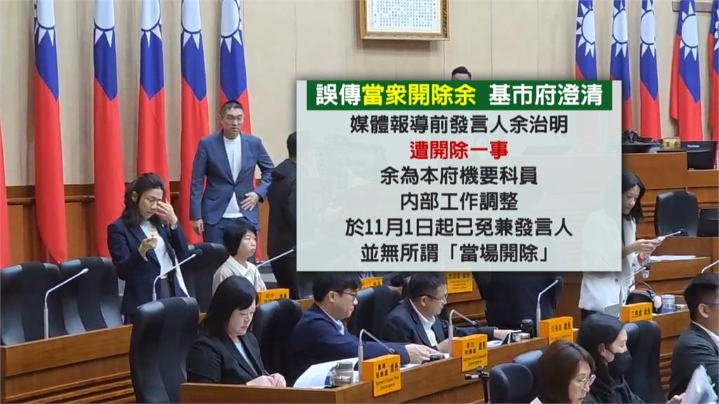 議員張顥瀚質詢批發言人名額浮濫　　　謝國樑反擊：沒有詐領助理費