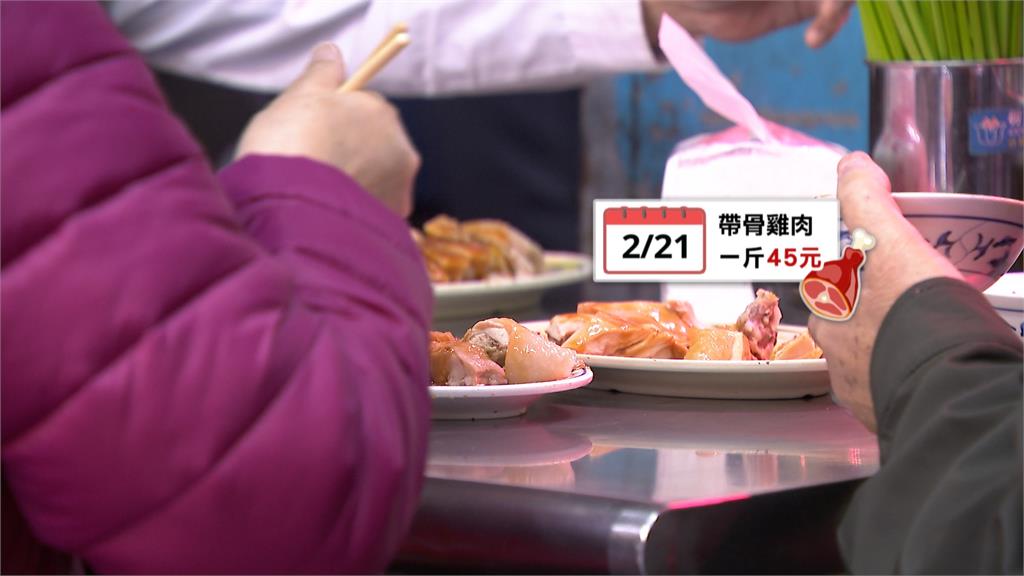 全球禽流感雞肉價格攀升 老字號雞肉便當「50元銅板價」