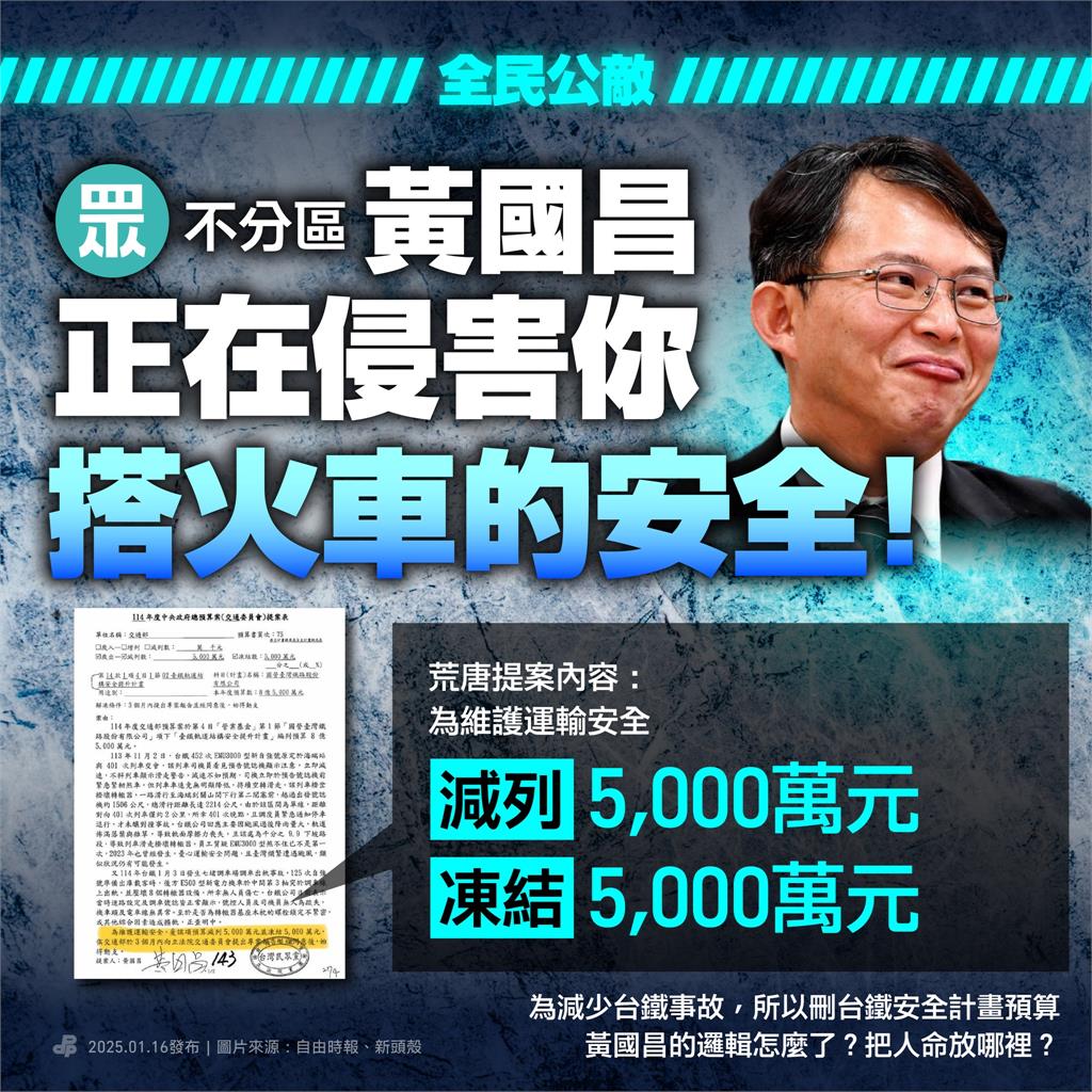 8圖秒懂「藍白砍總預算」人民權益大衝擊!綠委氣炸:失心瘋害台灣