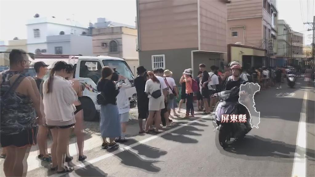 南台灣景點大爆滿！　小琉球早餐店、台南名店大排長龍