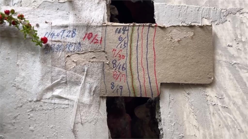 誇張！ 疑新建案施工肇禍 南投10多戶住家龜裂