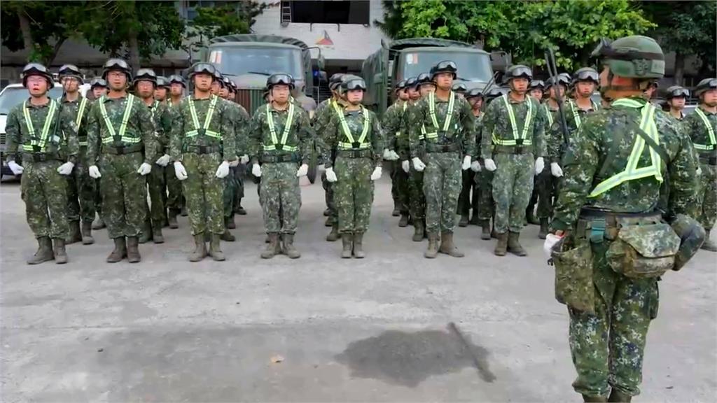 丹娜絲颱風來襲 卓揆與地方政府視訊 賴總統親赴應變中心