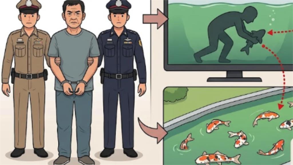 51歲男「私闖民宅」抓鯉魚幫吃!落網驚吐「曾對母狗下手」爽玩路邊娃娃
