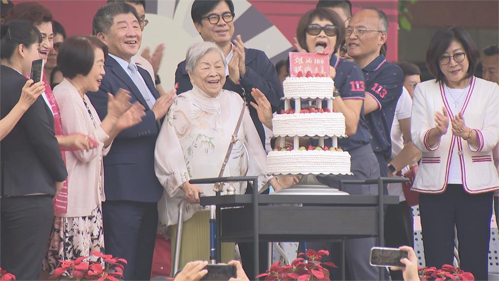 高雄女中百年校慶！　陳席邁出席笑稱：生不逢時