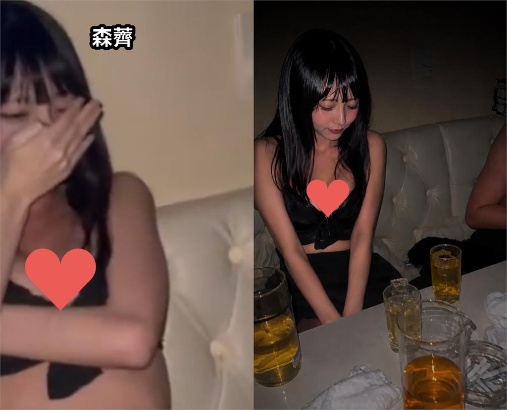 女偶像KTV玩嗨「脫到剩內衣」!6秒半裸極樂片瘋傳…本人轉發認了