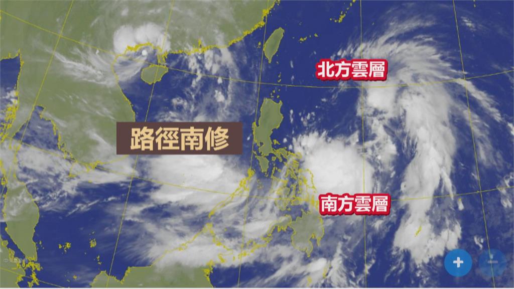 午後變天！「圓規」最快今晚海警　「南修」颱風今生成　　對台影響曝光
