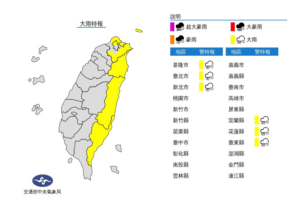 快新聞／6縣市大雨特報！ 北台灣高溫回升　本週「這3天」好天氣