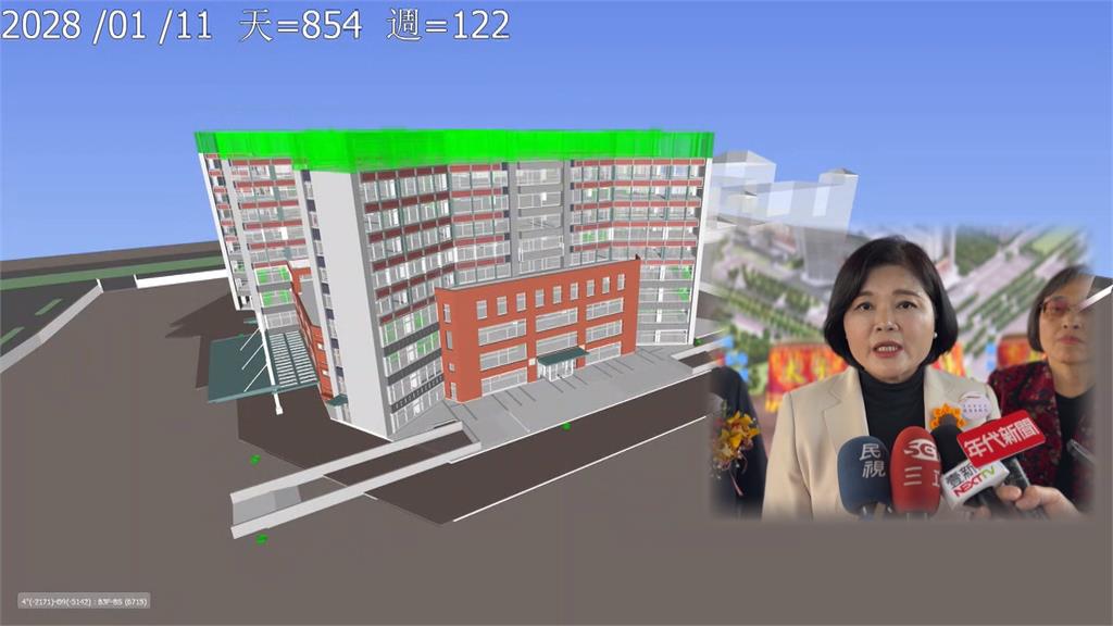 台大醫院虎尾院區新醫療大樓　賴清德、張麗善出席動土典禮