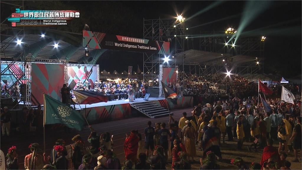 首屆「世界原住民族傳統運動會」開幕　10國1100名選手齊聚