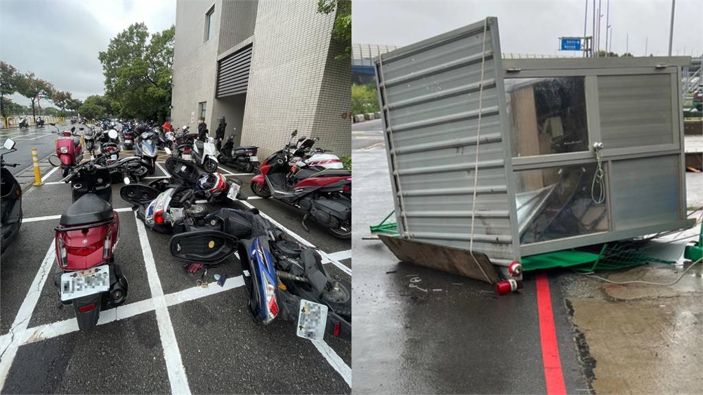 今年唯一沒颱風假！桃園「學生狂風中等車」超克難　網嘆：懷念鄭文燦