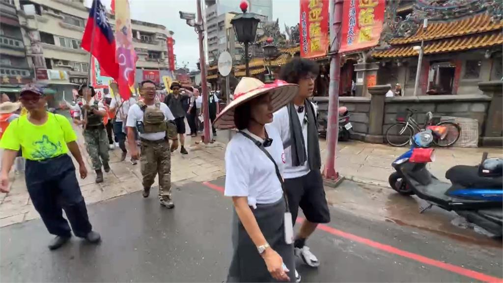 大罷免護國勇腳組北港啟程! 徒步苦行368公里為台發願