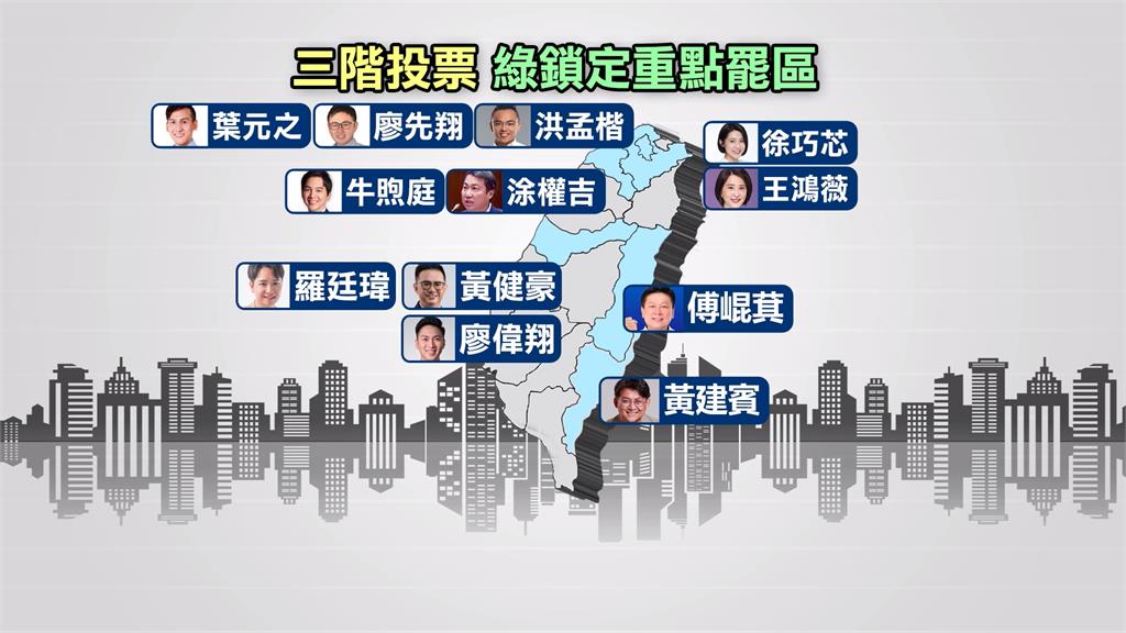 綠營「重點罷區」目標罷掉10席 國民黨以9合一大選規格防守