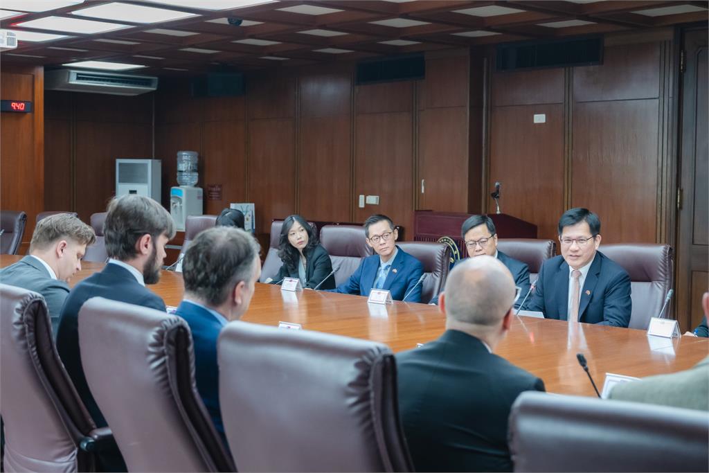 快新聞/立陶宛友台小組來訪 林佳龍:願攜手共同強化自我防衛能力