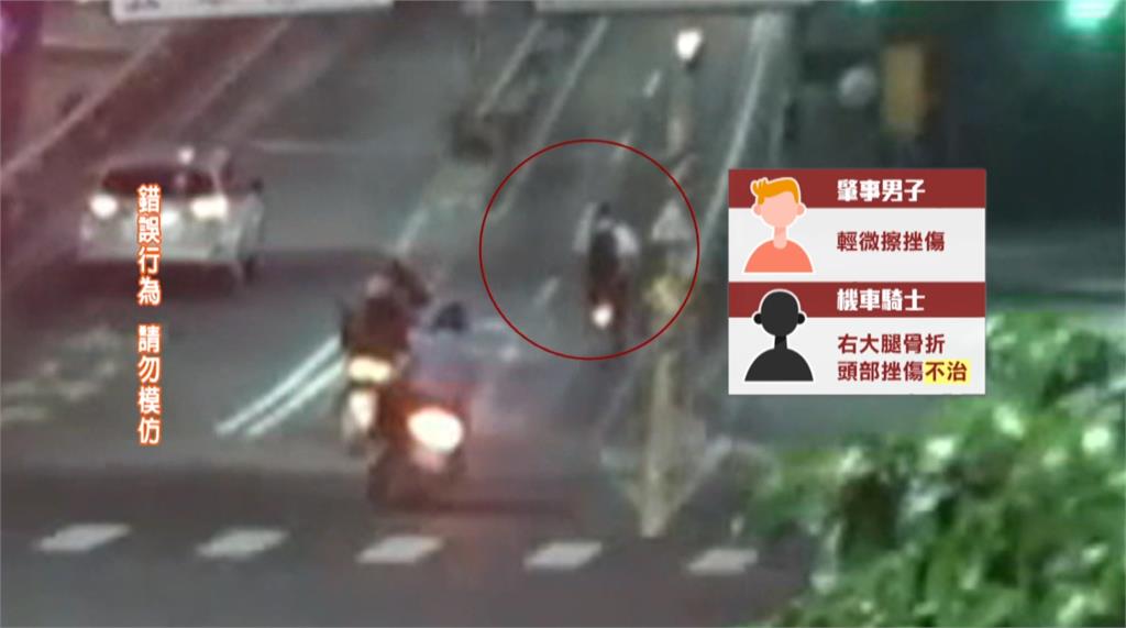 YouBike鬼切!騎士碰撞「頭部重創」不治 肇事男:以為沒車才切西瓜