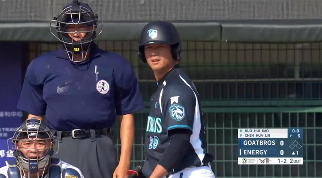 世壯運(影)/前職棒球星大對決! 山羊兄弟10:5勝Energy奪分組第一