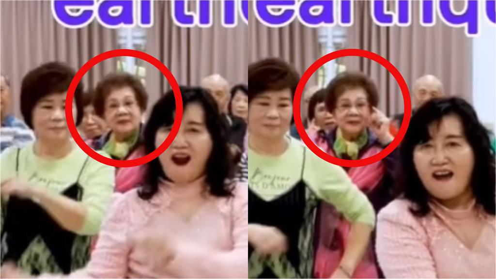陳美鳳教地震舞宣傳世壯運!後方疑出現「民進黨大咖」網驚:怎麼在這