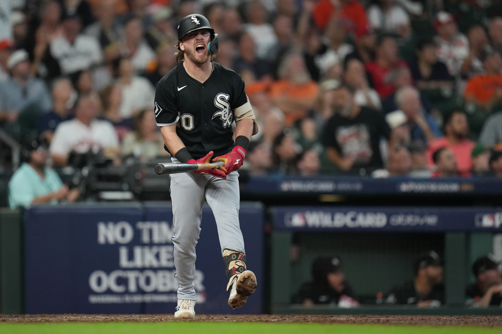 MLB(影)／教宗加持真的有神效！白襪橫掃太空人　21年來首度系列賽晉級