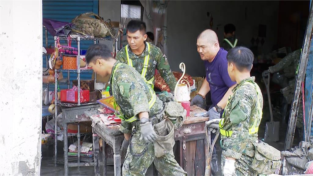災後第六天國軍繼續協助救災！　賴清德下令：增派兵力