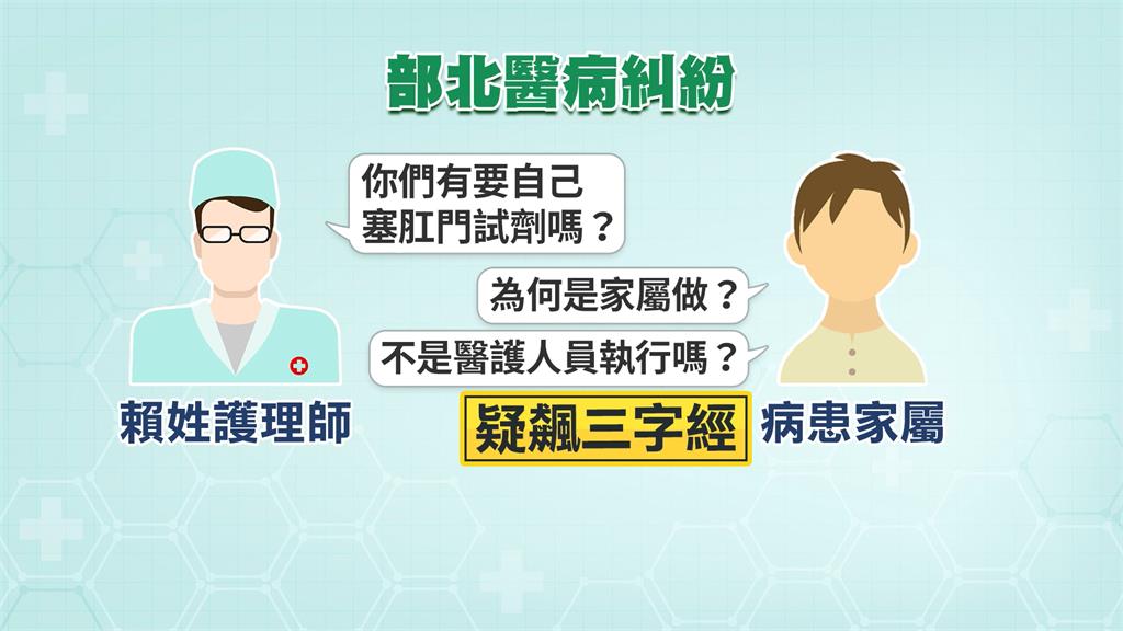 詢問能否自行「更換塞劑」　遭家屬飆國罵！護理師怒提告