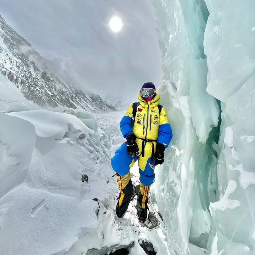 台灣第1人！29歲美女登山家「無氧征服K2」　創下世界攀登史新紀錄