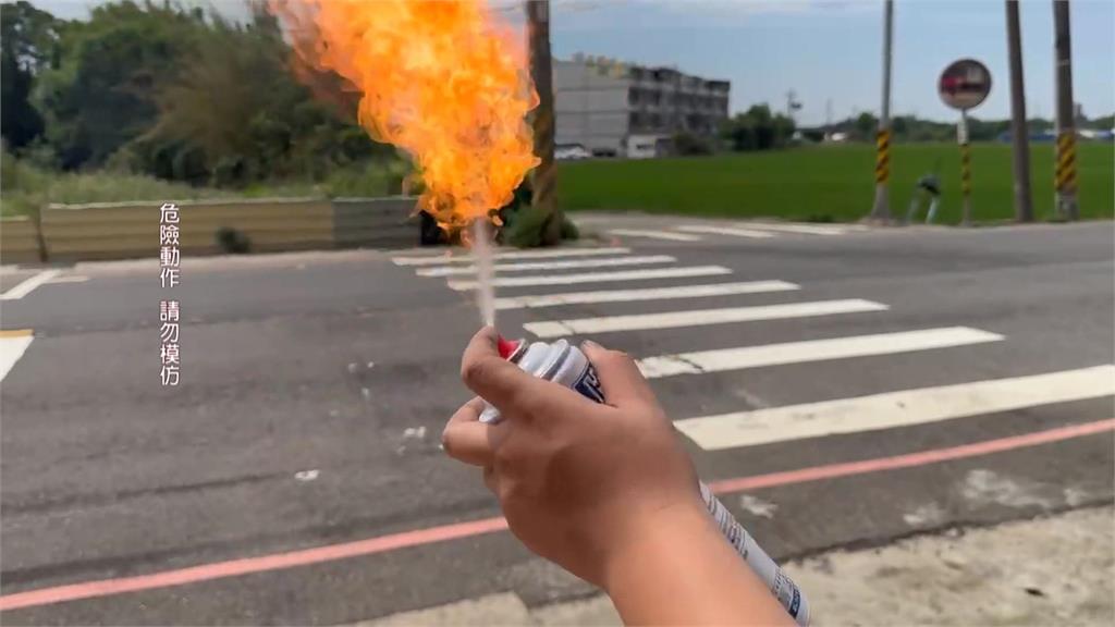 險釀火警!機車行突竄火眾人嚇傻 僅22歲機警師傅這樣做