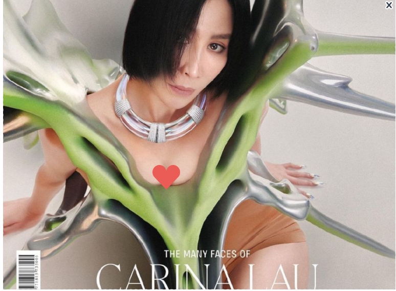 56歲劉嘉玲洩「W弧線」登雜誌封面!下半身只剩「黑網襪」辣翻全網