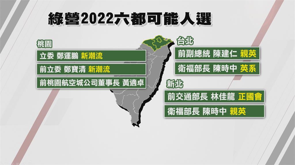 縣市長選戰　民進黨首波提名估落在春節後