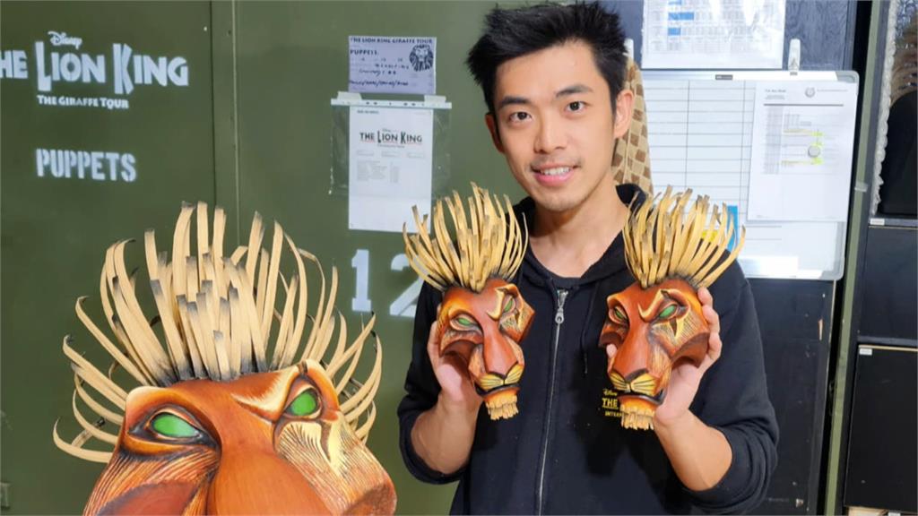 七年級「製偶師」許幃泓 自學成獅子王首位台籍木偶技師