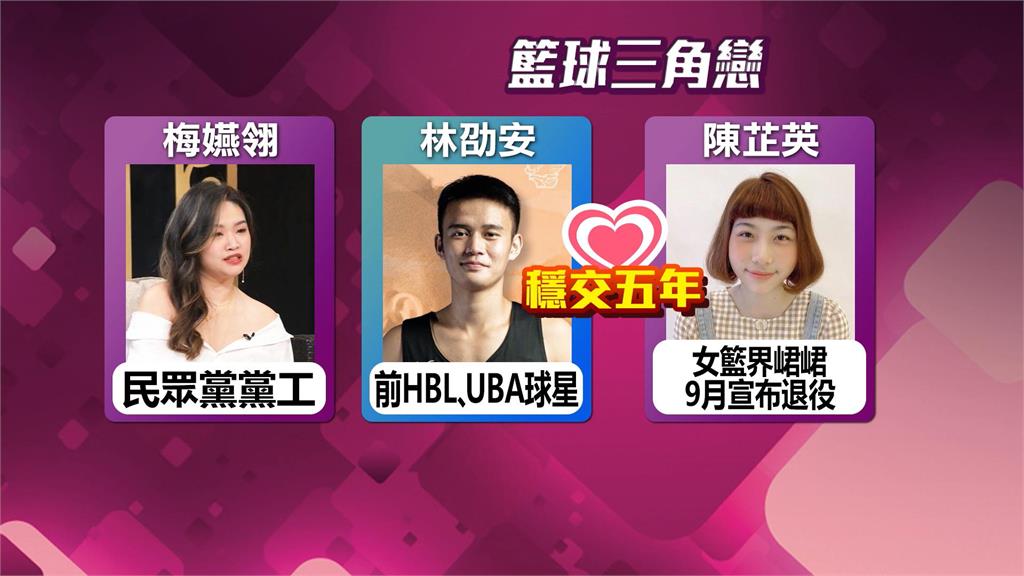 「女籃界峮峮」驚爆被劈腿 周刊:男友偷吃民眾黨正妹