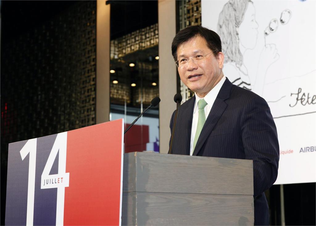 快新聞／法駐台代表龍燁將離任　林佳龍致謝：3年來為深化兩國關係投入心力
