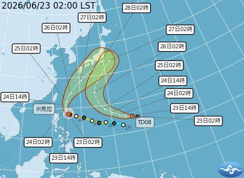 才剛升強颱…台灣附近「風切明顯增強」！鄭明典曬1圖：米克拉結構變了