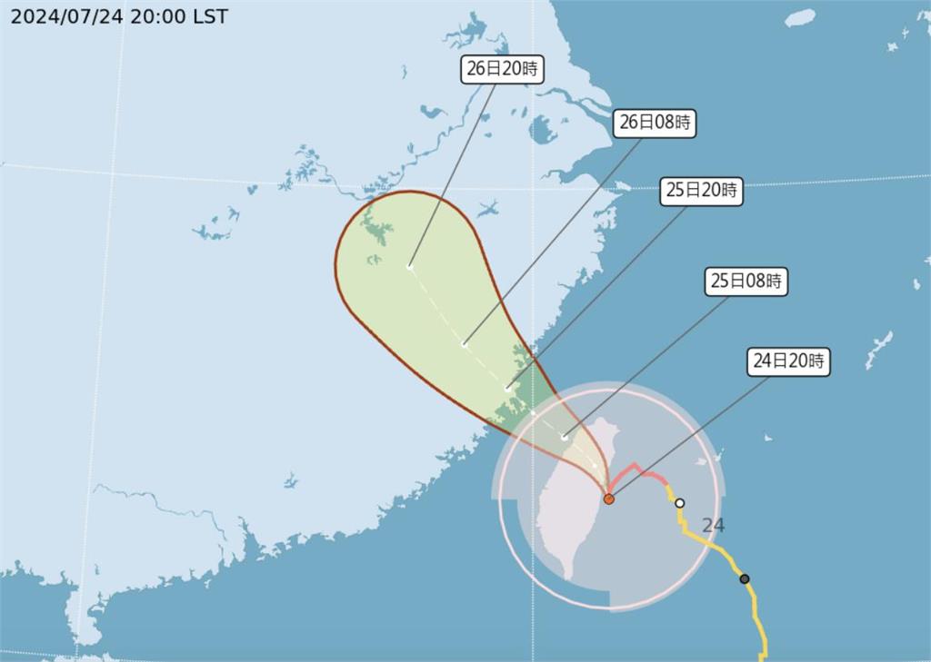 快新聞／強颱凱米宜蘭南澳登陸　氣象署：全台嚴防狂風超大豪雨