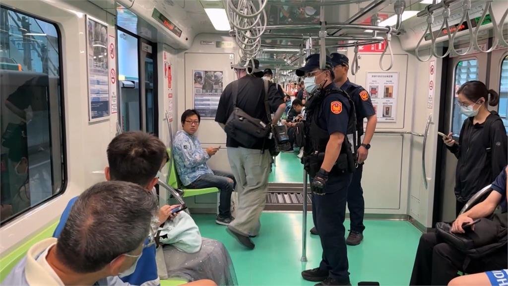 隨機砍人案隔天維安升級! 中捷員警護車率達100%