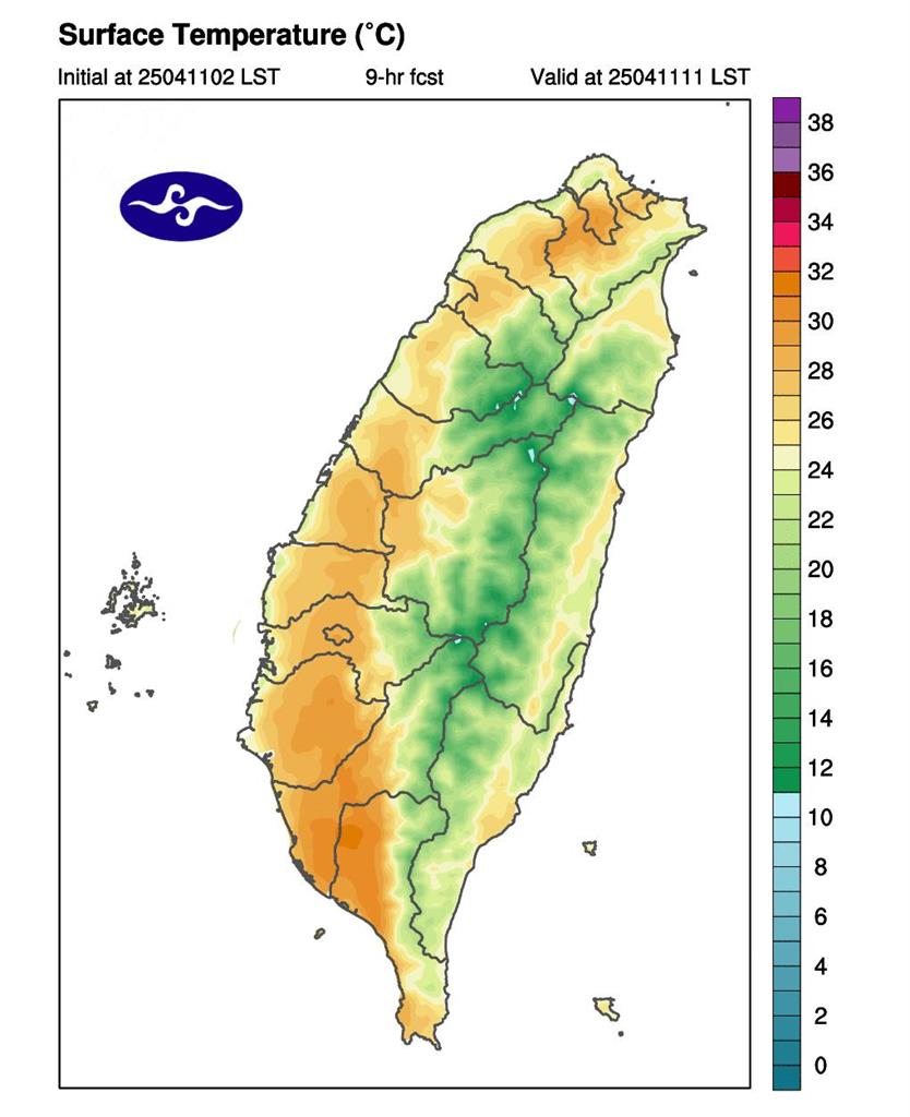 「一陣雨、一陣暖」這1日天氣驟降!鄭明典曬1圖分析:氣溫回升很快