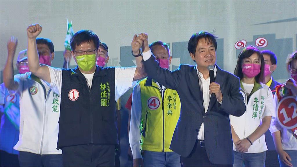 蘆洲總部成立支持者高喊凍蒜 林佳龍酸侯友宜選半年落跑選總統