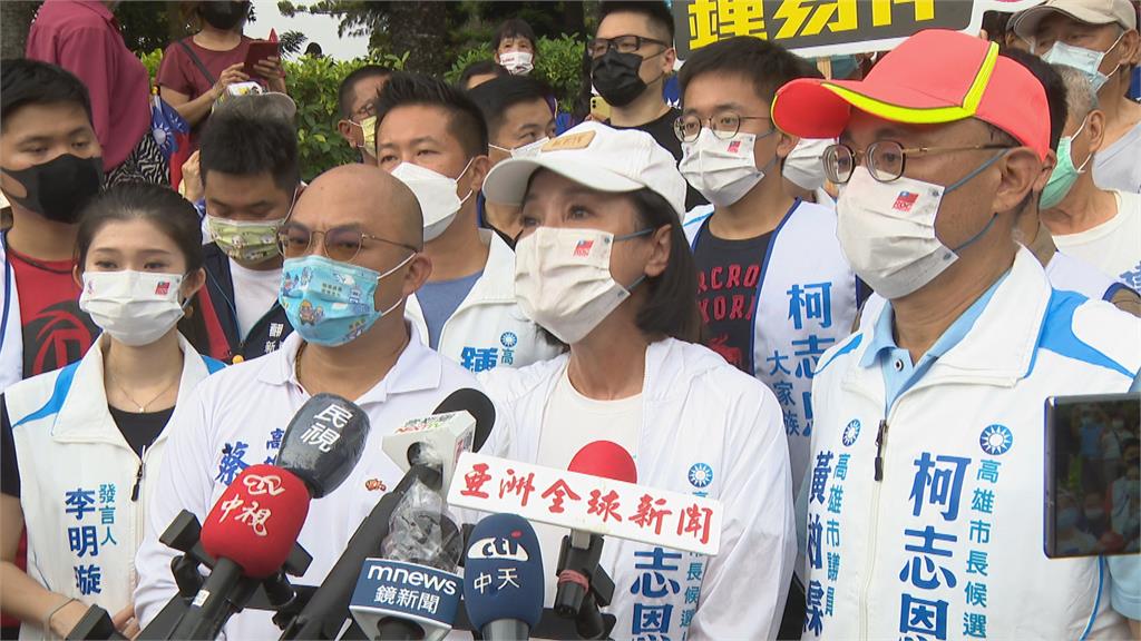 馬王睽違1年合體挺柯志恩 陳其邁帶小雞再批韓國瑜落跑