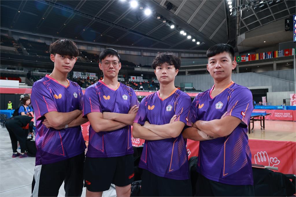 綜合／東京聽奧台灣首金！保齡球女團鍍金、桌球男團連六屆奪牌「總統賀電連發」