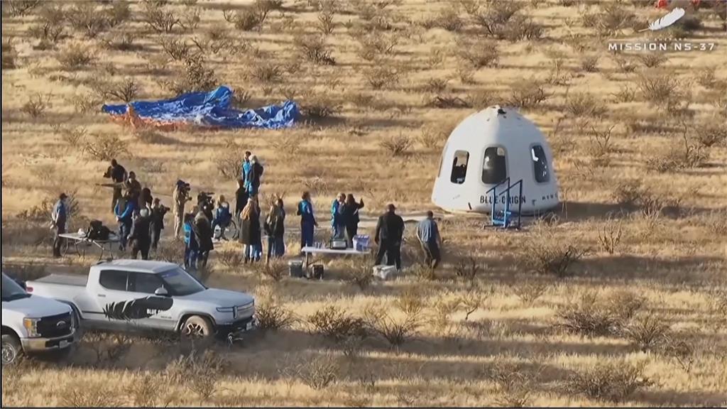 新太空壯舉！　藍色起源火箭　送身障工程師上太空