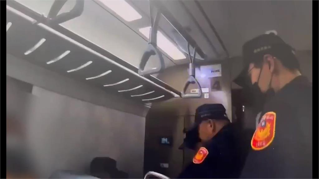 男子恐嚇＂火車上攻擊＂　警專案小組2小時區間車上逮人